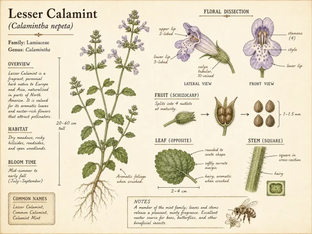 Lesser Calamint — How to harvest and dry calamint
