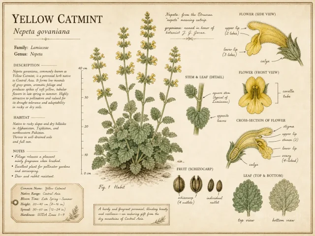 Yellow Catmint