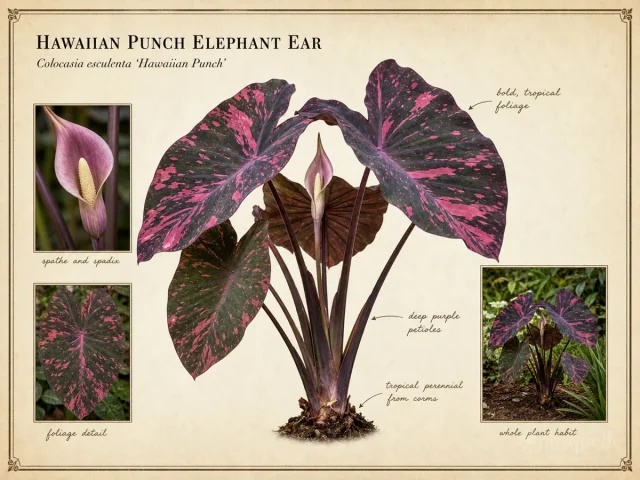 Hawaiian Punch Elephant Ear