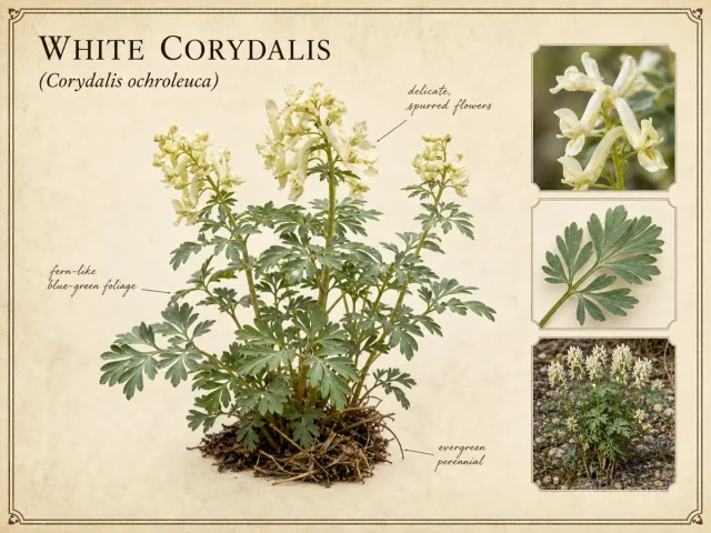 White Corydalis