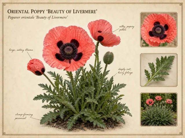 Oriental Poppy 'Beauty of Livermere'