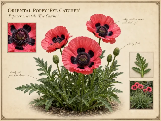 Oriental Poppy 'Eye Catcher'