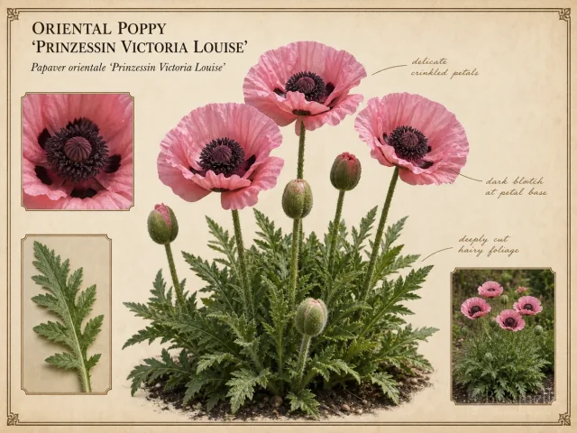 Oriental Poppy 'Prinzessin Victoria Louise'