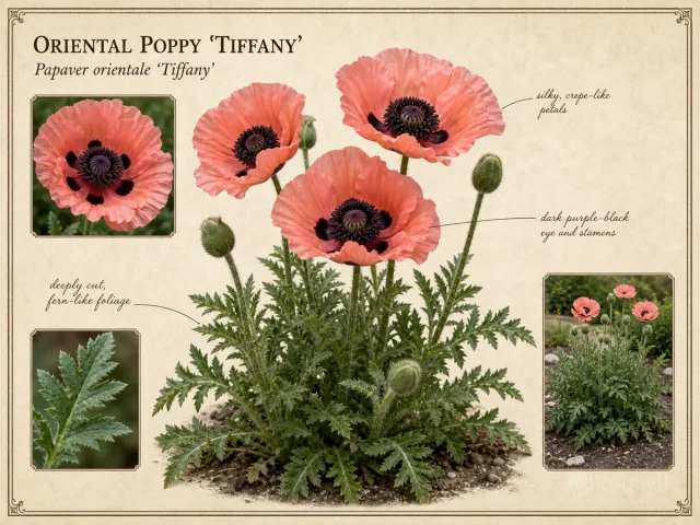 Oriental Poppy 'Tiffany'