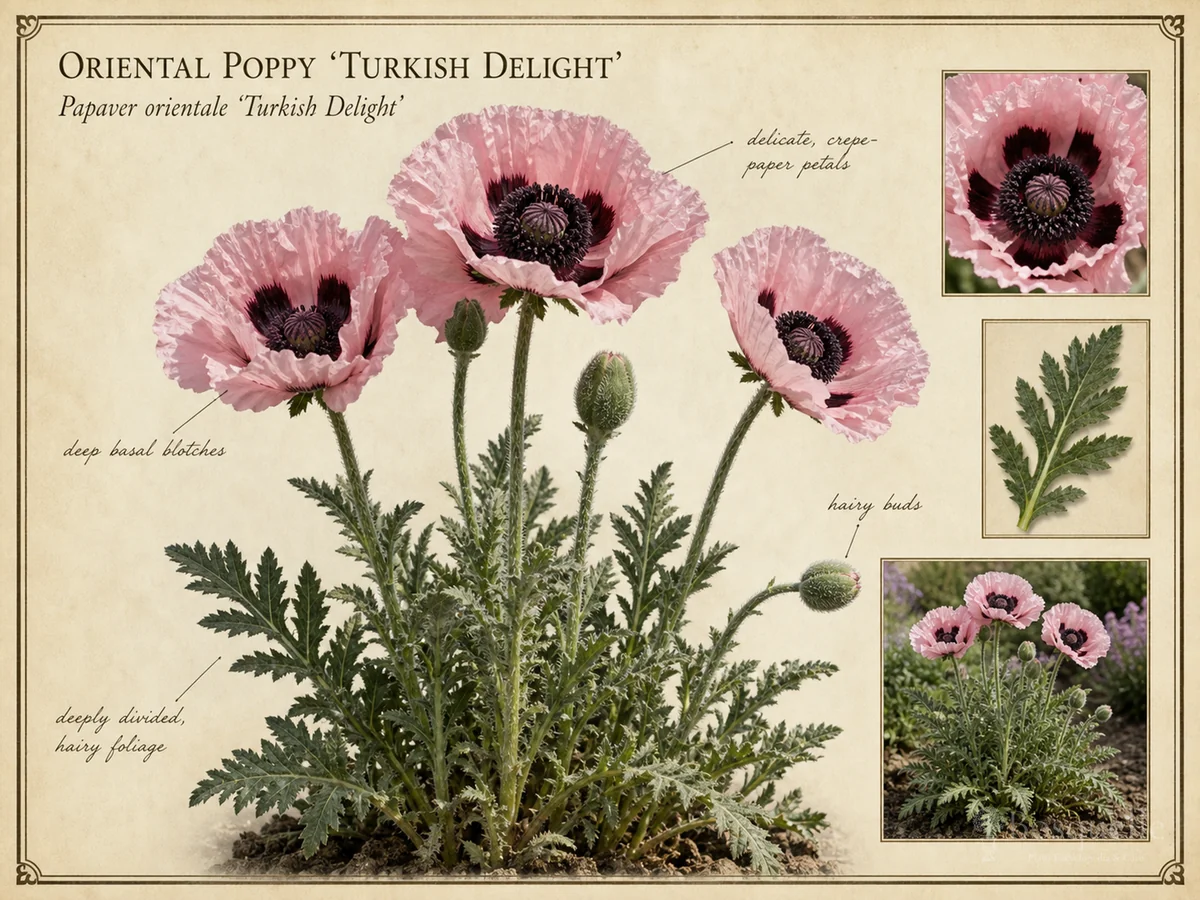Oriental Poppy 'Turkish Delight'