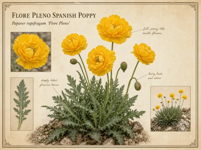 Flore Pleno Spanish Poppy