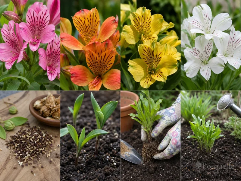 Planting Alstroemeria — for Peruvian Lily