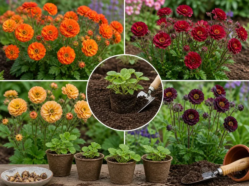 Planting Geum — for Fire Storm' Avens