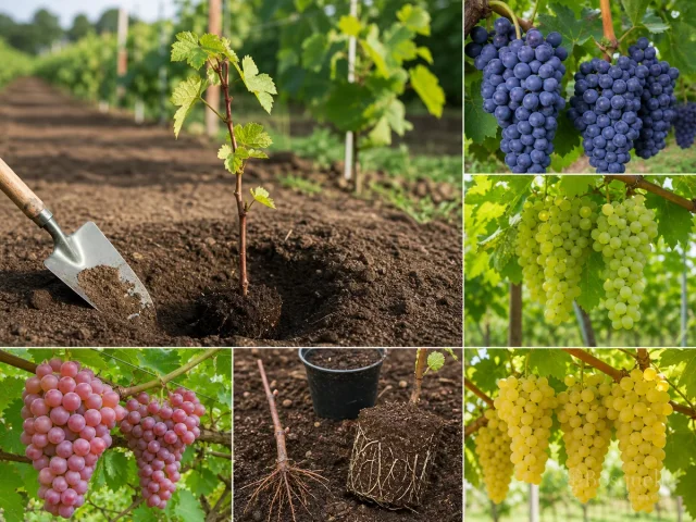 Planting Grapes — for Frontenac Gris