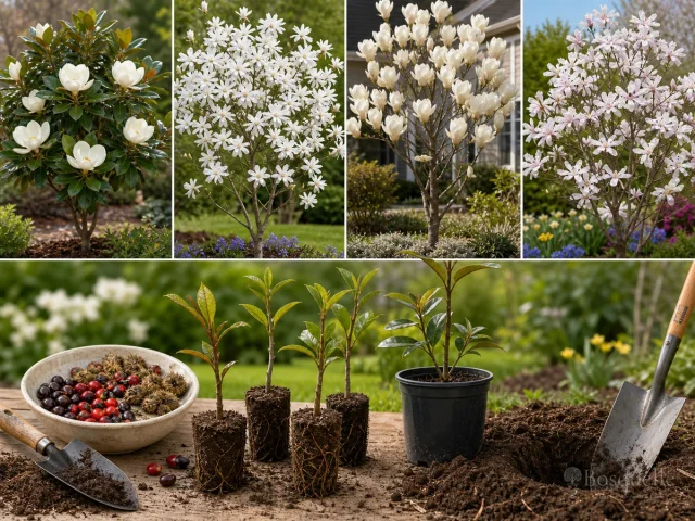 Planting Magnolias — for Saucer Magnolia 'Lilliputian'