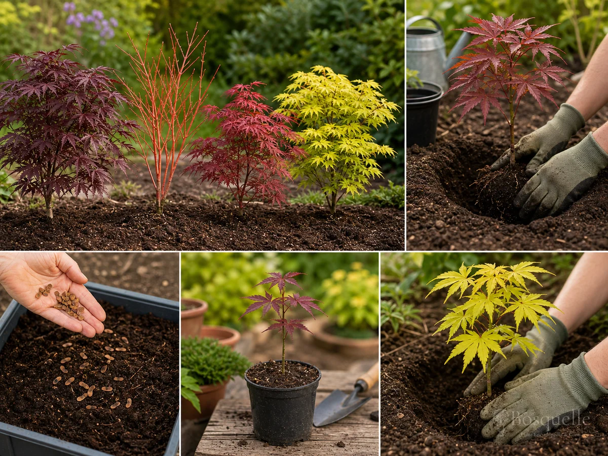 Planting Maples guide illustration