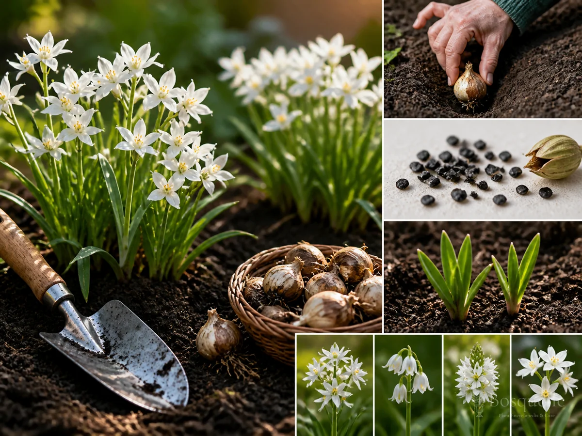 Planting Ornithogalum guide illustration