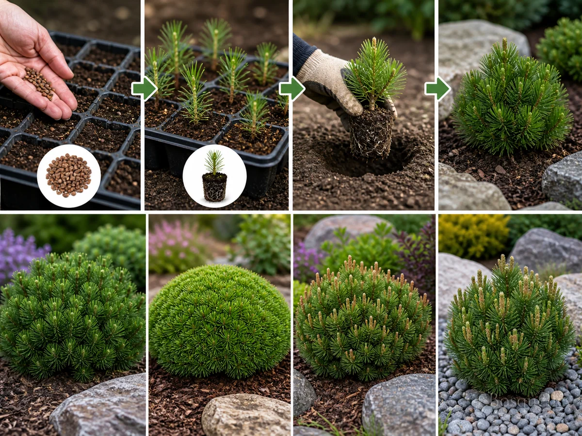 Planting Pine guide illustration