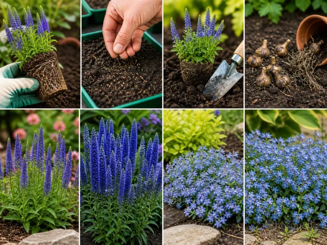 Planting Speedwell — for Spike Speedwell 'Red Fox'