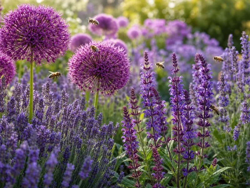 Plants for Bees guide illustration
