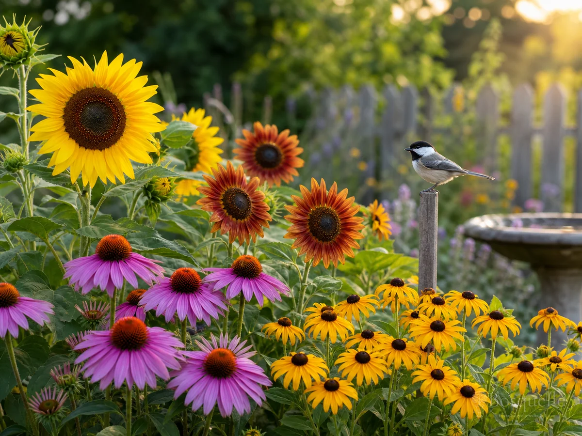 Plants for Birds guide illustration