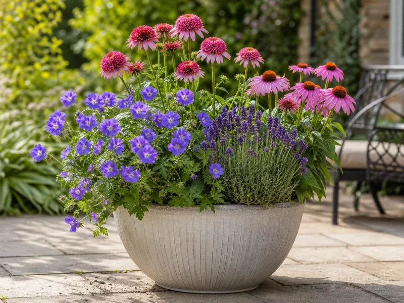 Plants for Containers guide illustration