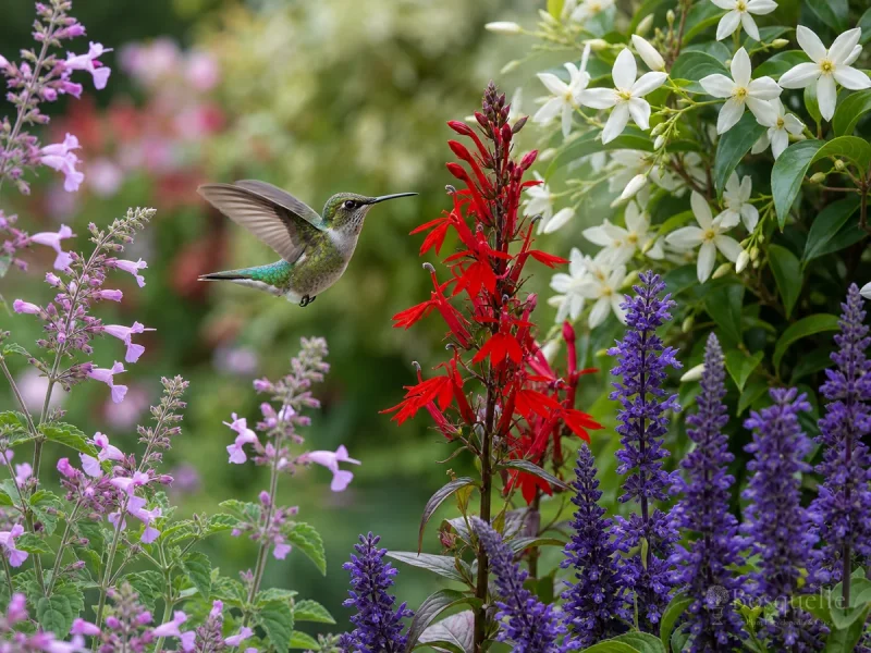 Plants for Hummingbirds guide illustration