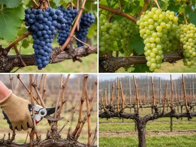 Pruning Grapes — for Frontenac Gris