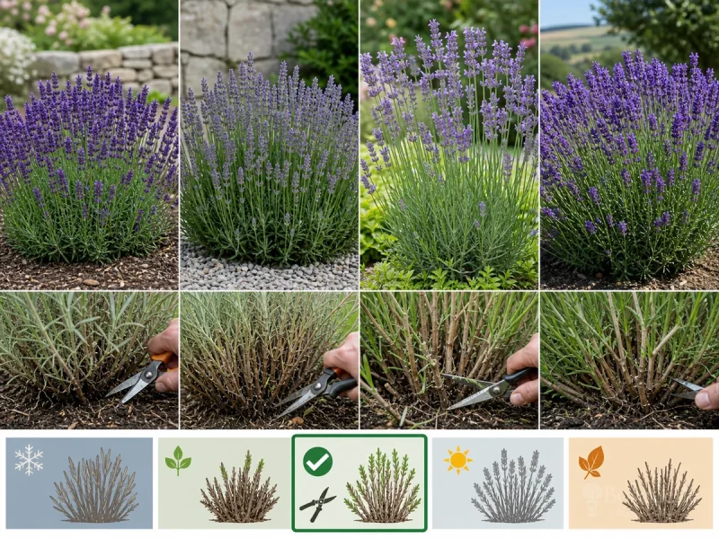 Pruning Lavender — for Ellagance Snow Lavender