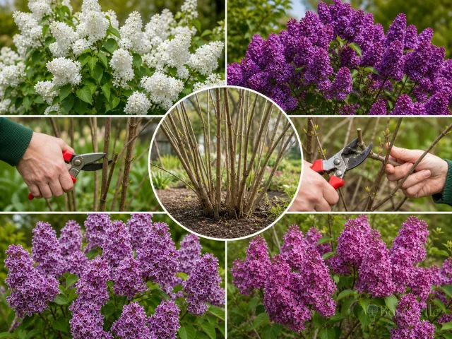 Pruning Lilacs — for Lilac Bloomerang® Pink Perfume