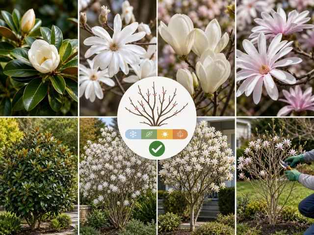 Pruning Magnolias — for Saucer Magnolia 'Lilliputian'