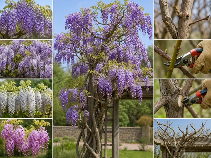 Pruning Wisteria — for Japanese Wisteria 'Geisha'