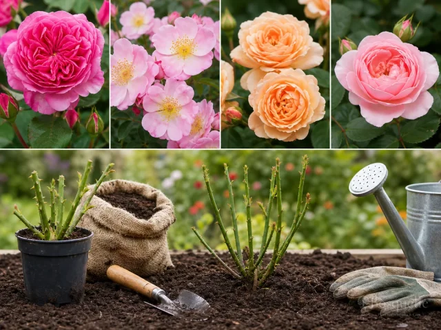 Rose Care in Winter — for Rose Flammentanz