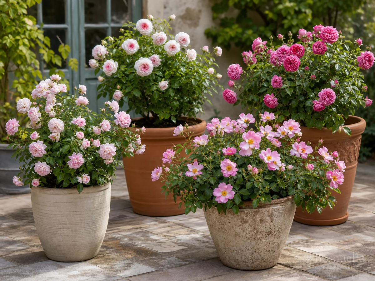 Roses in Containers guide illustration