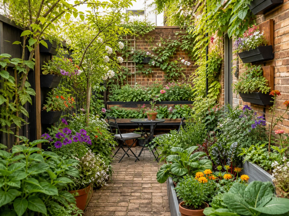 Plants for small gardens — hub image