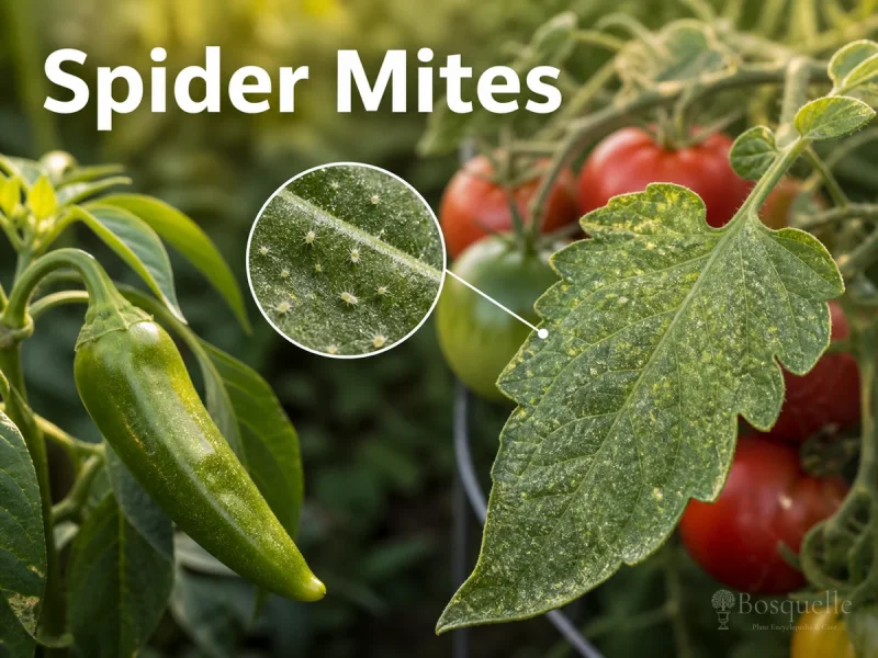 Spider Mites pest illustration