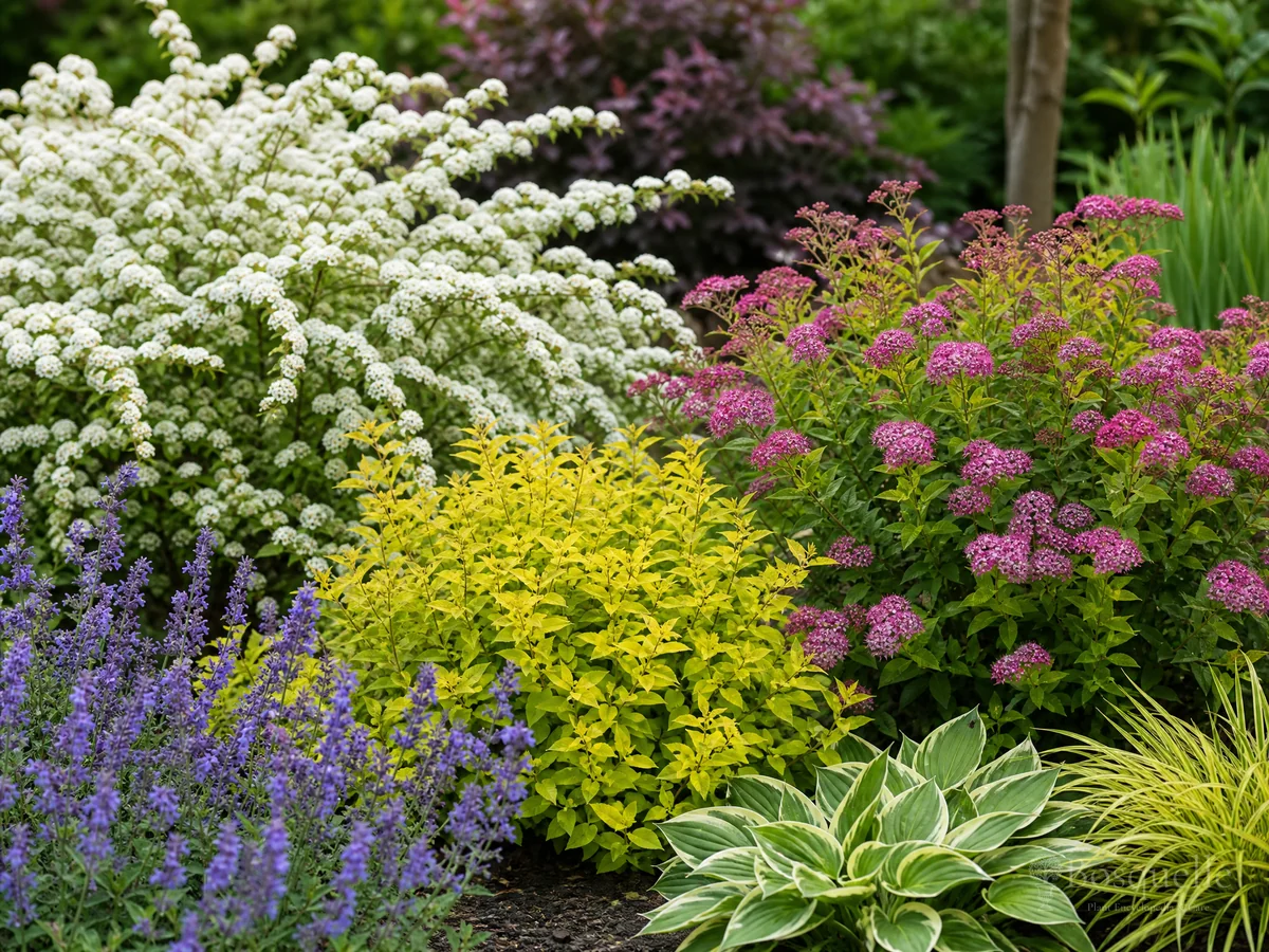 Spirea Companion Plants — for Vanhoutte Spirea