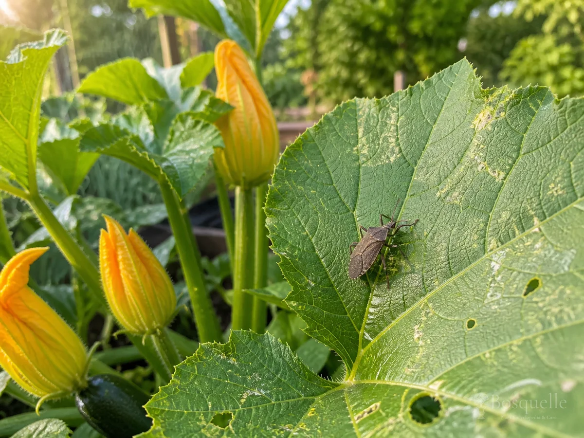 Squash Bug pest illustration