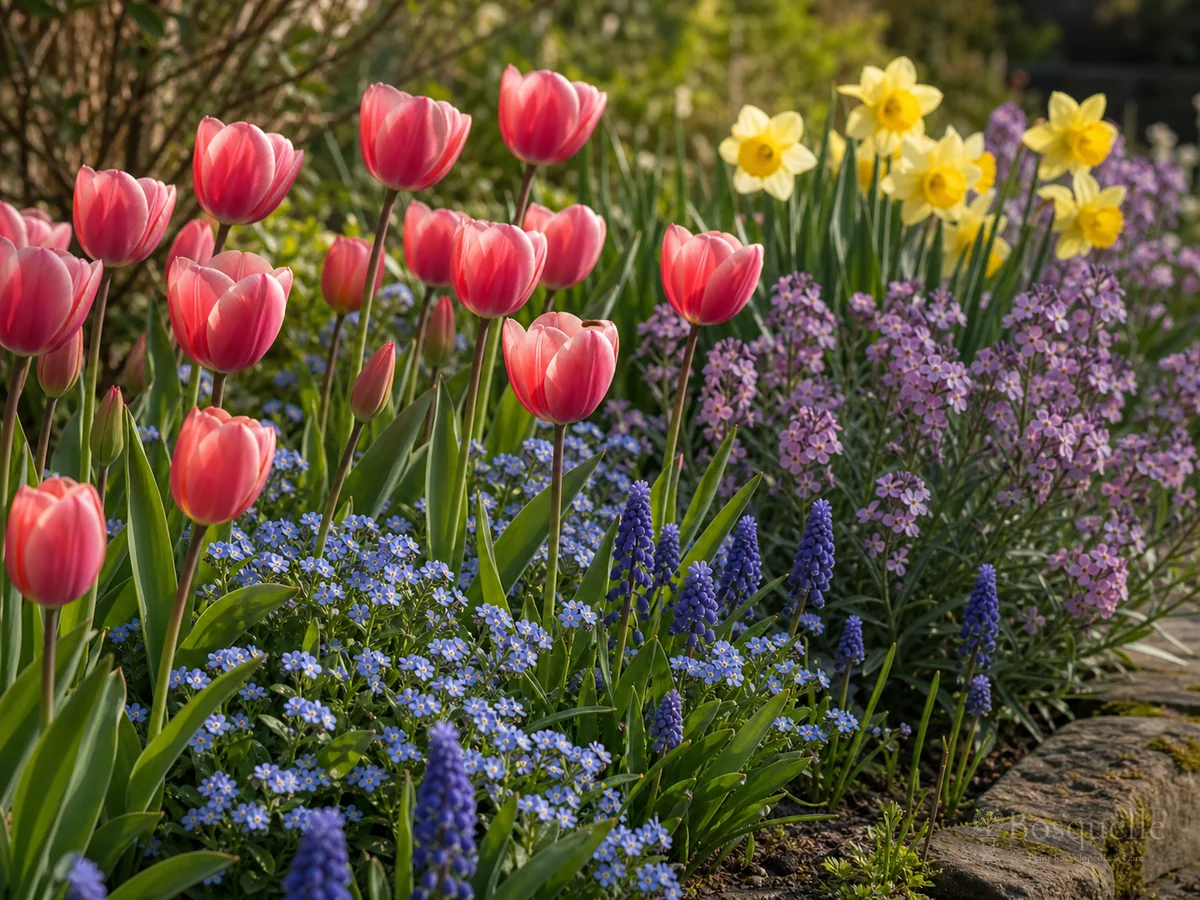 Tulip Companion Plants — for Two-Flowered Tulip
