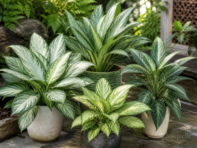 Types of Aglaonema — for Chinese Evergreen 'Lady Valentine'