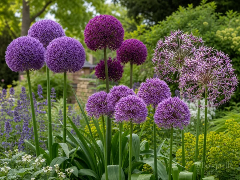 Types of Alliums — for Globemaster allium