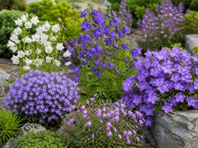 Types Of Bellflowers — for Korean Bellflower 'Elizabeth'
