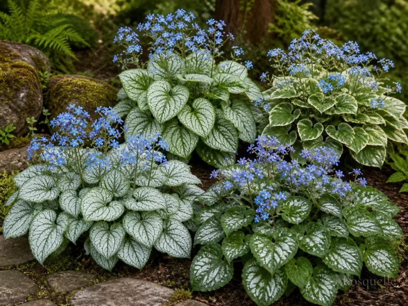 Types of Brunnera — for Siberian Bugloss 'Looking Glass'