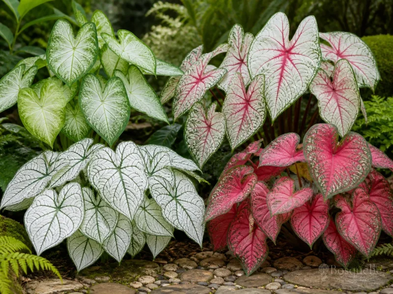 Types of Caladium — for Angel Wings Heart to Heart® 'Bold 'N Beautiful'