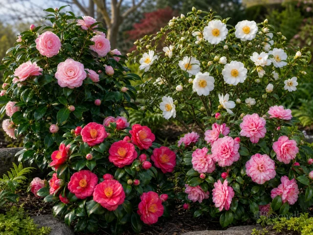 Types of Camellias — for Camellia 'Bonanza'