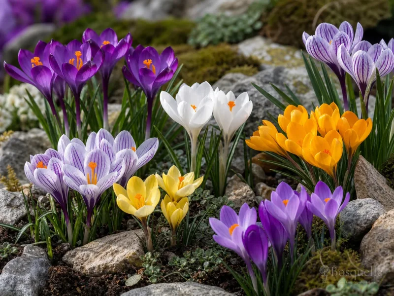 Types of Crocus — for Crocus 'Romance'