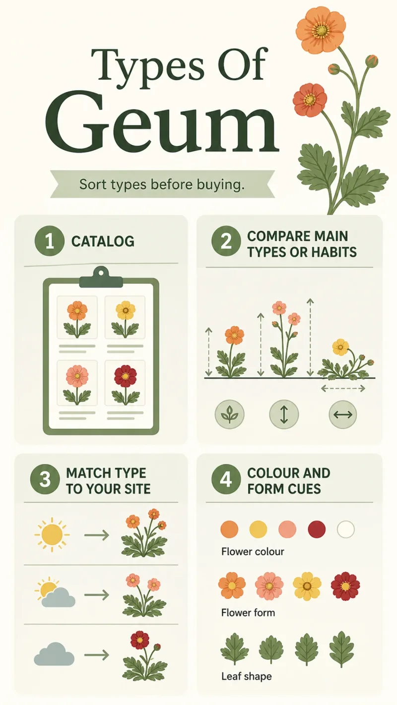 Types Of Geum care summary diagram