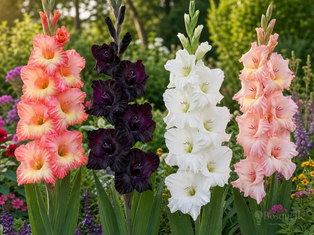Types of Gladiolus — for Sword Lily 'Black Surprise'