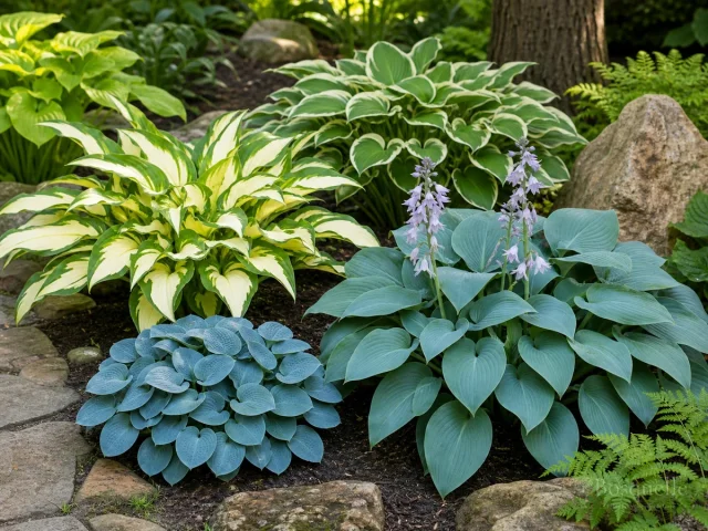 Types of Hostas — for Hyacinthine Plantain Lily