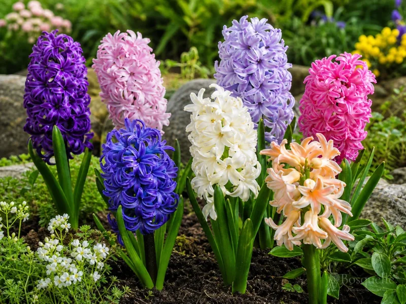 Types of Hyacinths — for Hyacinth 'Top White'