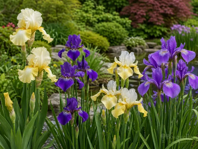 Types of Irises — for Tall Bearded Iris 'Musician'