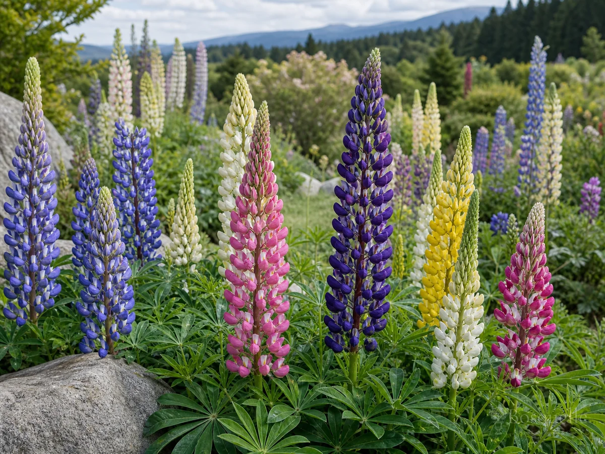 Types of Lupines — for Broadleaf Lupine
