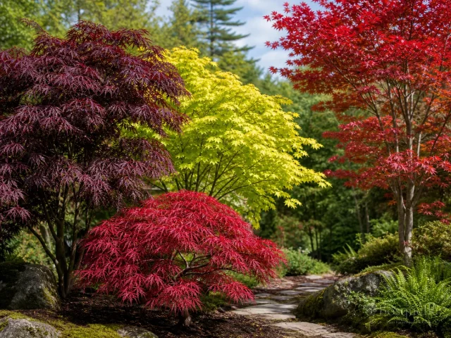Types of Maples — for Full Moon Maple 'Moonrise'