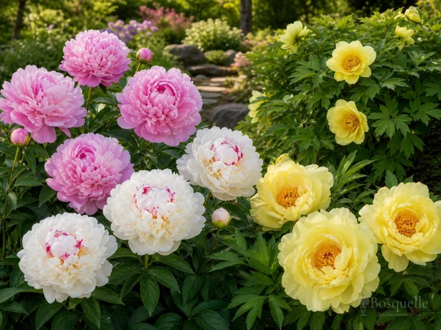 Types of Peonies — for Peony 'Pink Derby'
