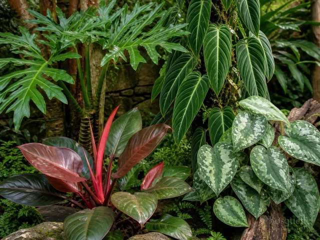 Types of Philodendron — for Ring of Fire Philodendron